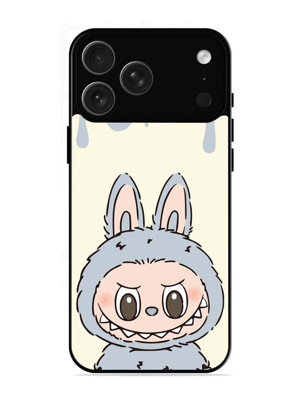 iPhone 17 Pro Labubu Closeup Blue