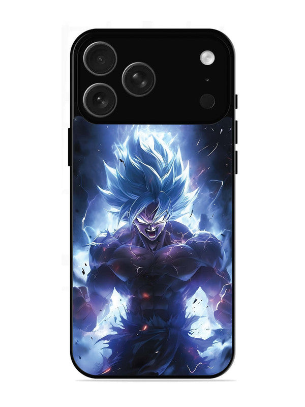 iPhone 17 Pro Super Saiyan Blue and Angry