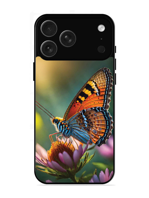 iPhone 17 Pro Golden Hour Monarch Butterfly