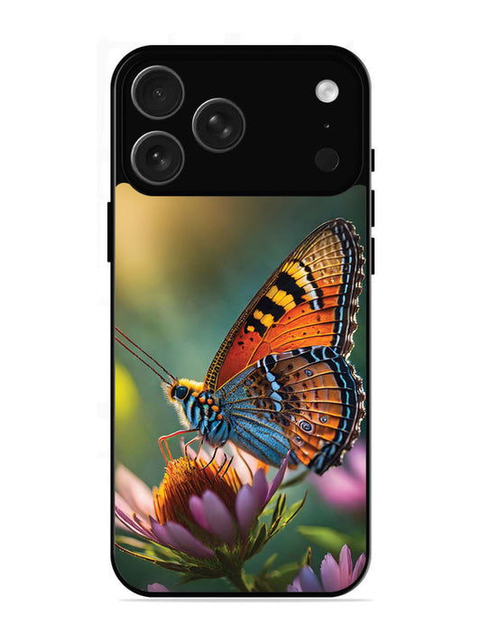 iPhone 17 Pro Golden Hour Monarch Butterfly
