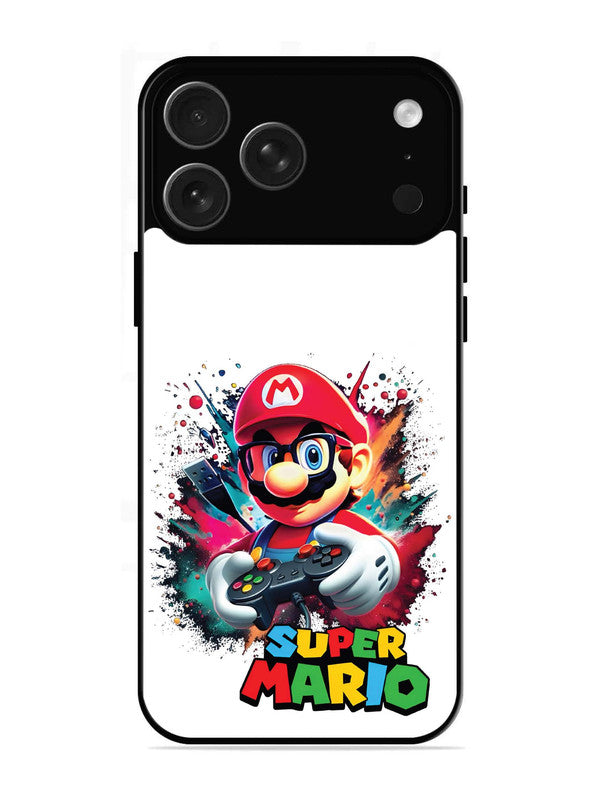 iPhone 17 Pro Modern Mario Pro Gamer Splash