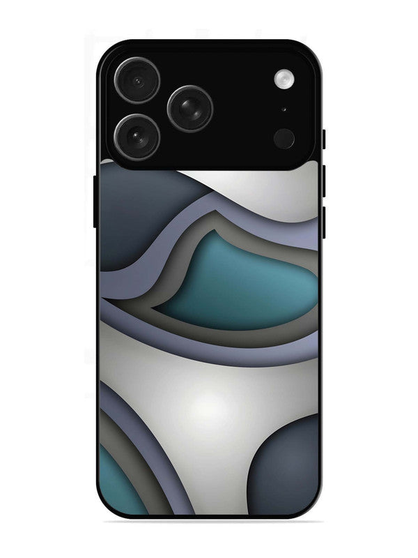 iPhone 17 Pro Slate Blue Gradient Wave
