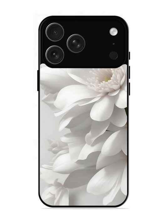 iPhone 17 Pro Soft Focus Purity white Flower