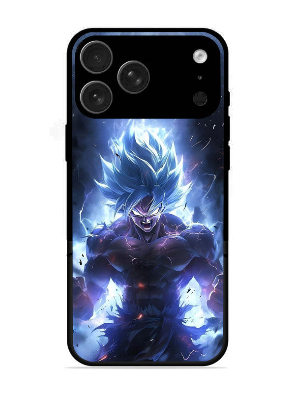 iPhone 17 Pro Max Super Saiyan Blue and Angry