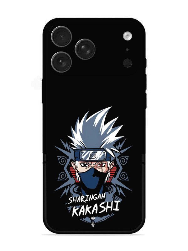 iPhone 17 Pro Max Anime Ninja Kakashi Mangekyo