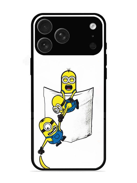 iPhone 17 Pro Max Minions Pocket Climb Banana