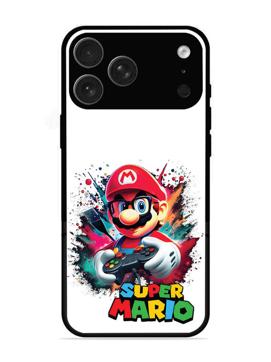 iPhone 17 Pro Max Modern Mario Pro Gamer Splash