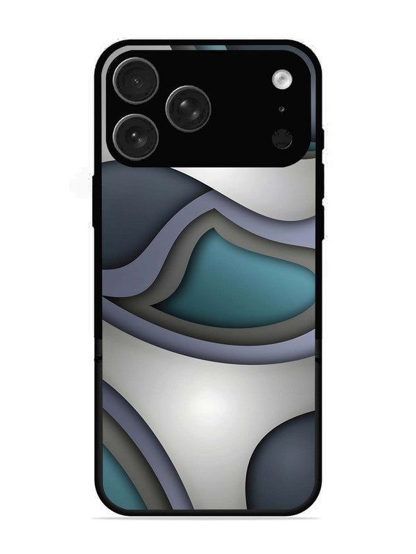 iPhone 17 Pro Max Slate Blue Gradient Wave