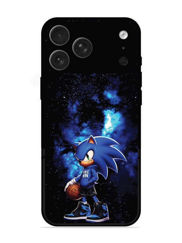 iPhone 17 Pro Max Sonic Hedgehog Drip Sneaker Art