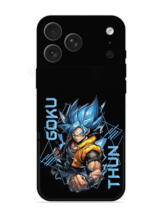 iPhone 17 Pro Max Street Fighter Goku God Form