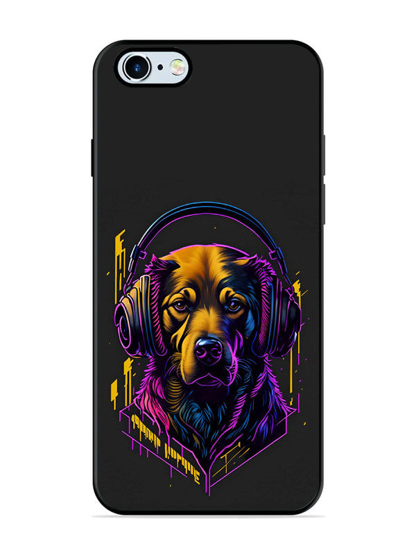 iPhone 6 Music Lover Dog