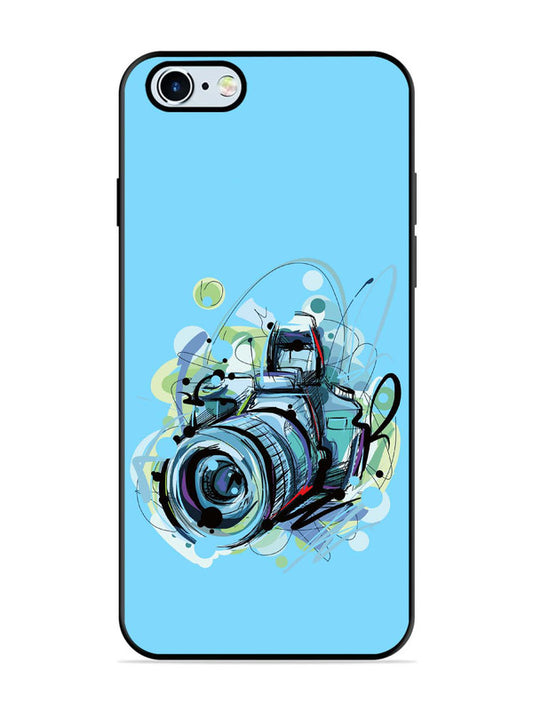 iPhone 6 Camera Blue Background