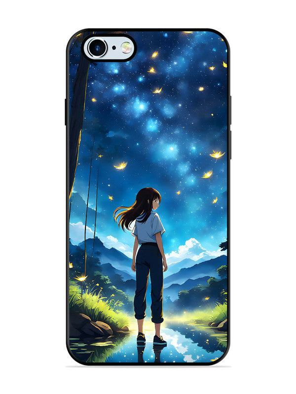 iPhone 6 Girl In Beautiful Forest