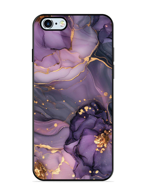 iPhone 6 Royal Orchid Theme Marble