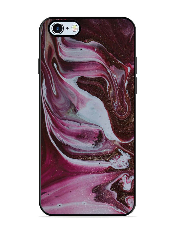 iPhone 6 Pink And Golden Marble