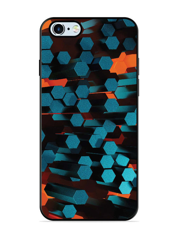 iPhone 6 Hexagon 3D Abstract