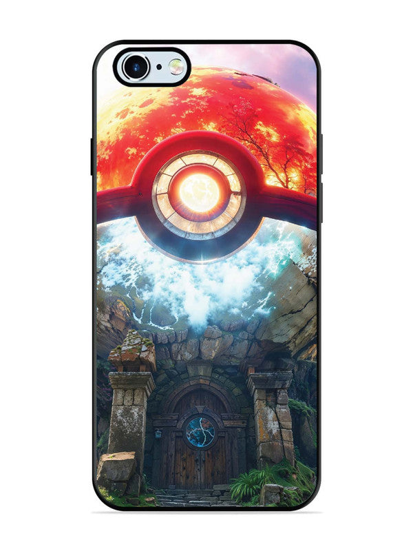 iPhone 6 Cartoon-ball-house-anime