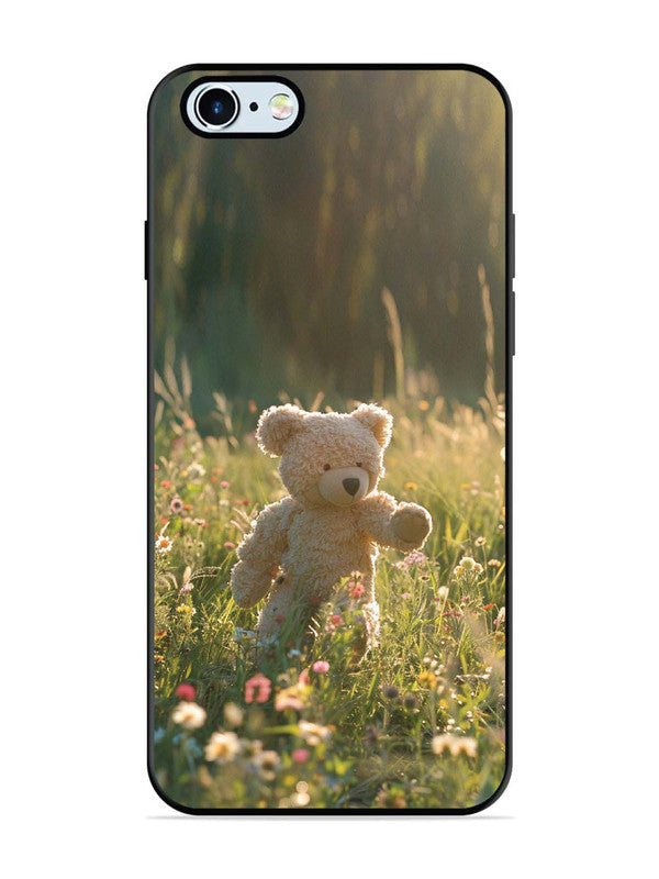 iPhone 6 Teddy Bear Outdoors