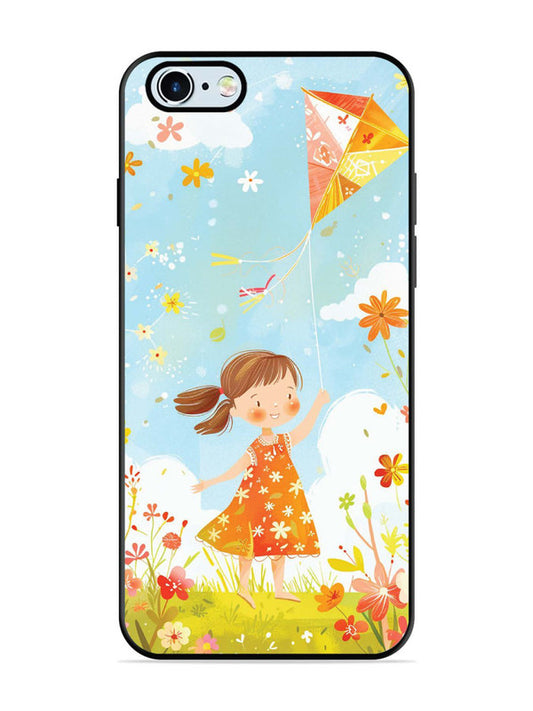 iPhone 6 Little Girl Kite Flying