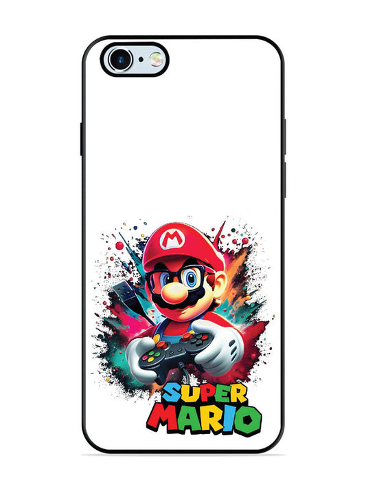 iPhone 6 Modern Mario Pro Gamer Splash