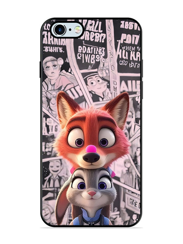 iPhone 6 Cute Nick wilde and judy hopps 2