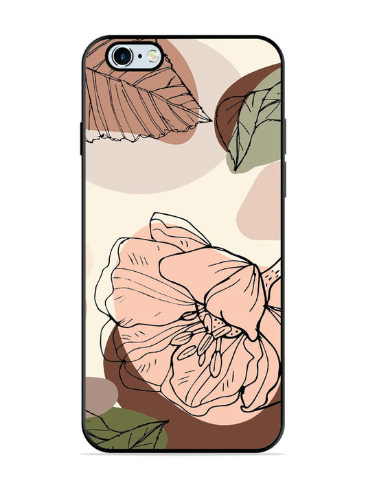 iPhone 6 Plus Floral Elegance, Portrait