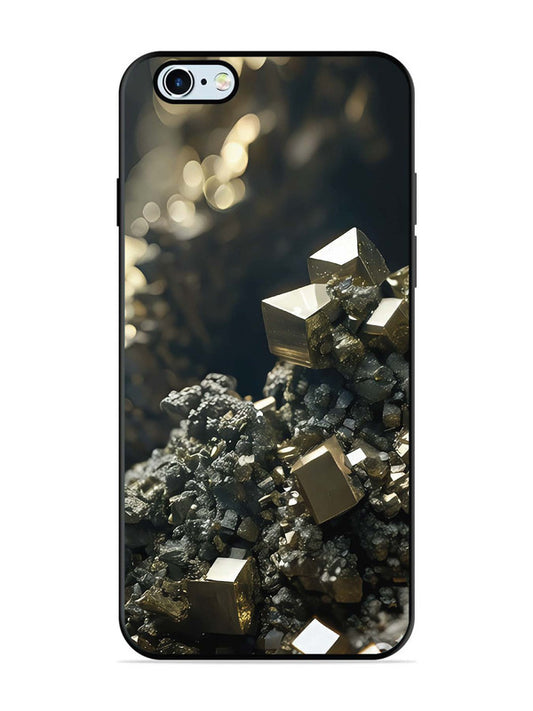 iPhone 6 Plus Gold Crystals