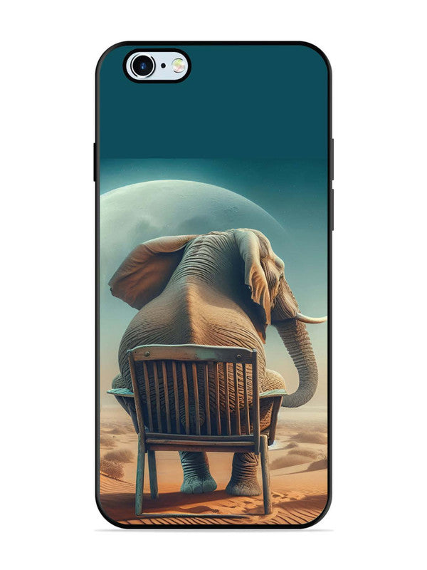 iPhone 6 Plus Baby Elephant om chair