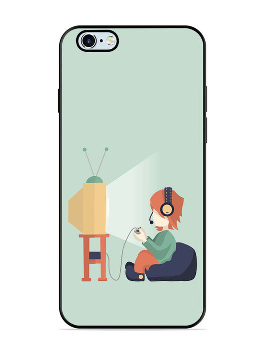 iPhone 6 Plus Kid Playing Game