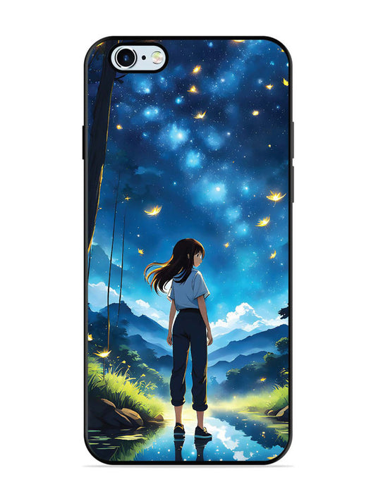 iPhone 6 Plus Girl In Beautiful Forest