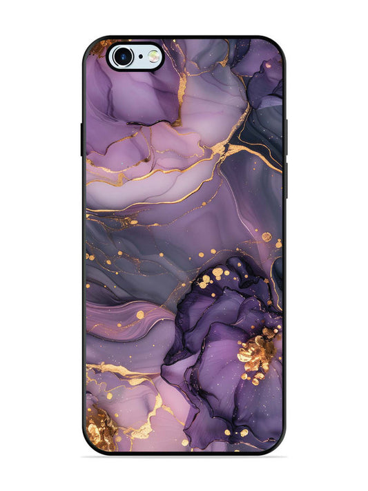 iPhone 6 Plus Royal Orchid Theme Marble