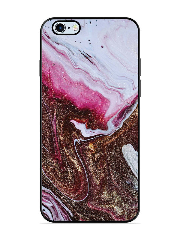 iPhone 6 Plus Elegant Rose & Gold Marble