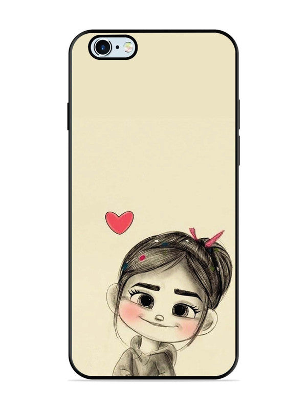 iPhone 6 Plus Cute Girl Looking at You
