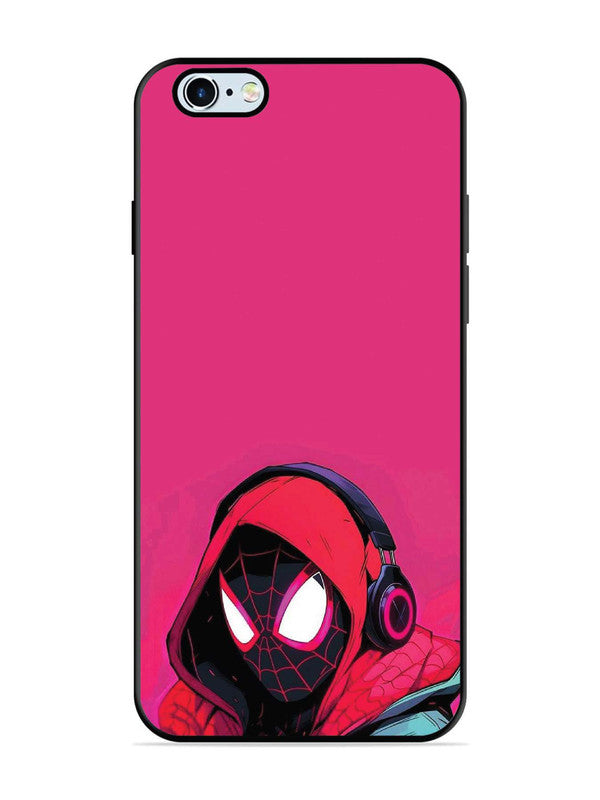 iPhone 6 Plus Spidey Listening Music