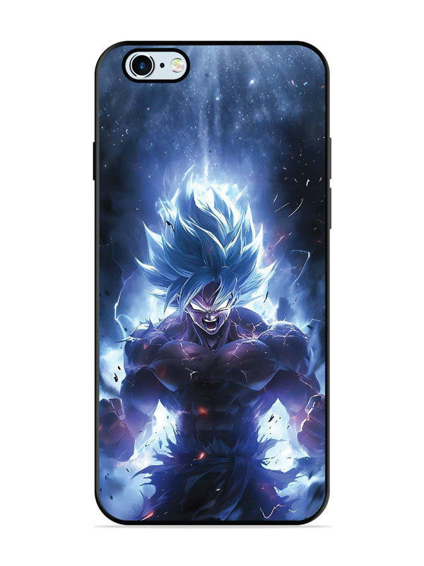 iPhone 6 Plus Super Saiyan Blue and Angry