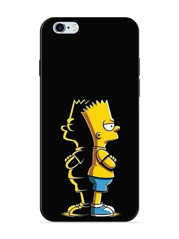 iPhone 6 Plus Bart Simpson Shadow Edge