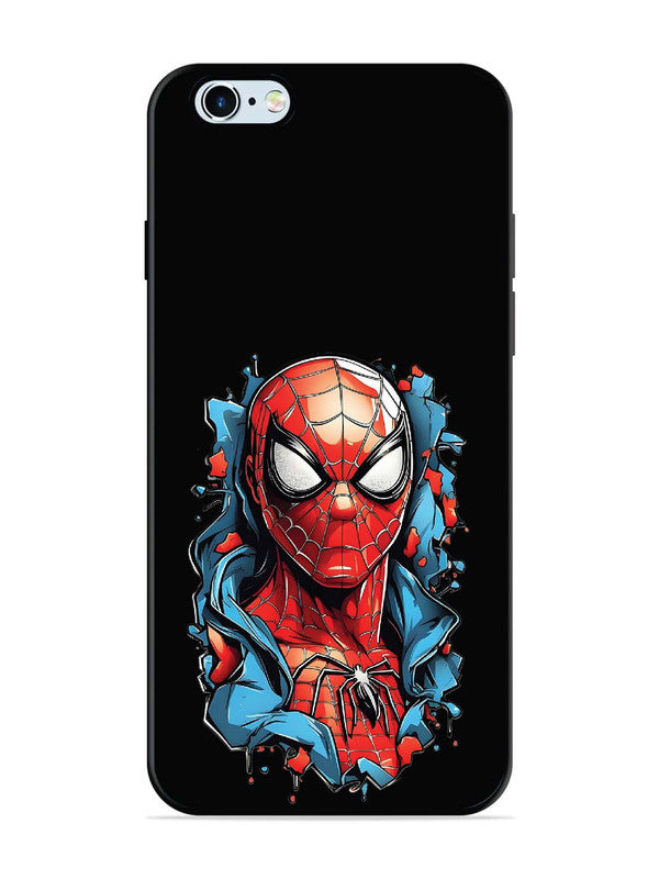 iPhone 6 Plus Spider man street art style