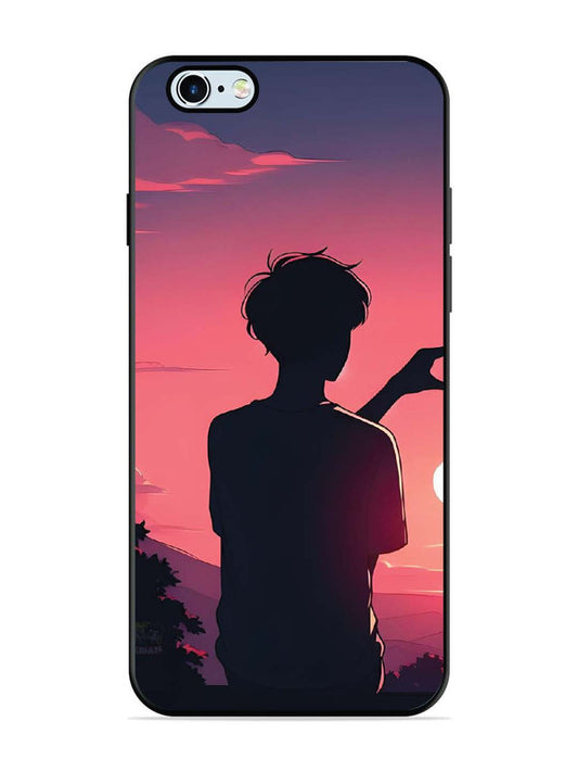 iPhone 6 Plus Love Heart with Hand Boy