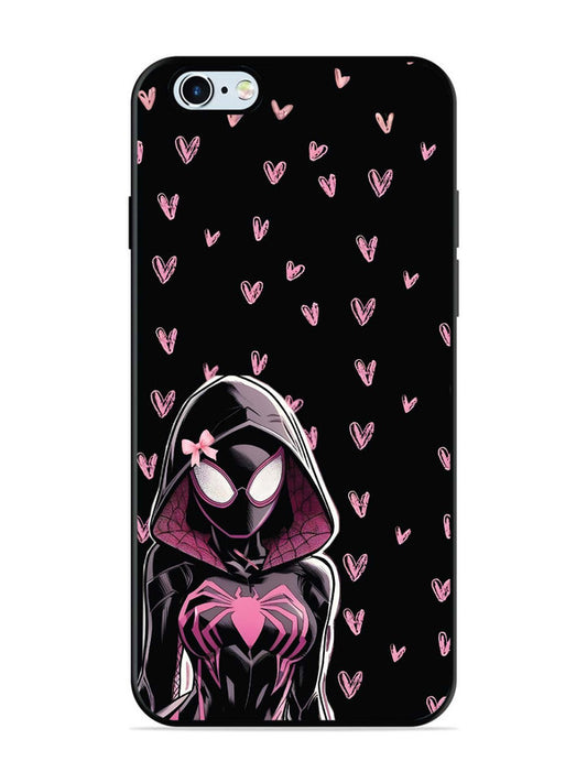 iPhone 6 Plus Spidergirl with hearts