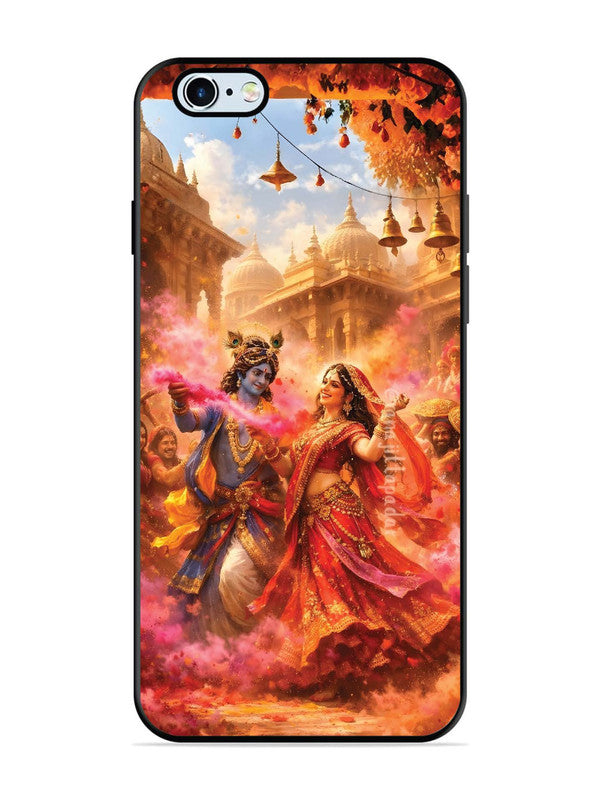 iPhone 6 Plus Radha Krishna Playing Holi