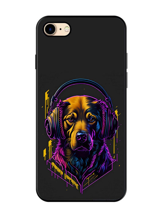 iPhone 7 Music Lover Dog
