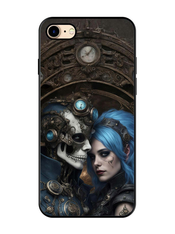 iPhone 7 Skeleton & Devil Girl