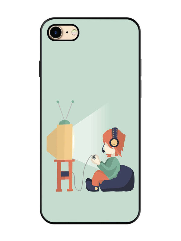 iPhone 7 Kid Playing Game