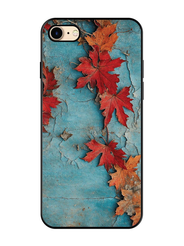 iPhone 7 Autumn Leafs Marble