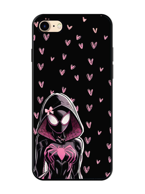 iPhone 7 Spidergirl with hearts