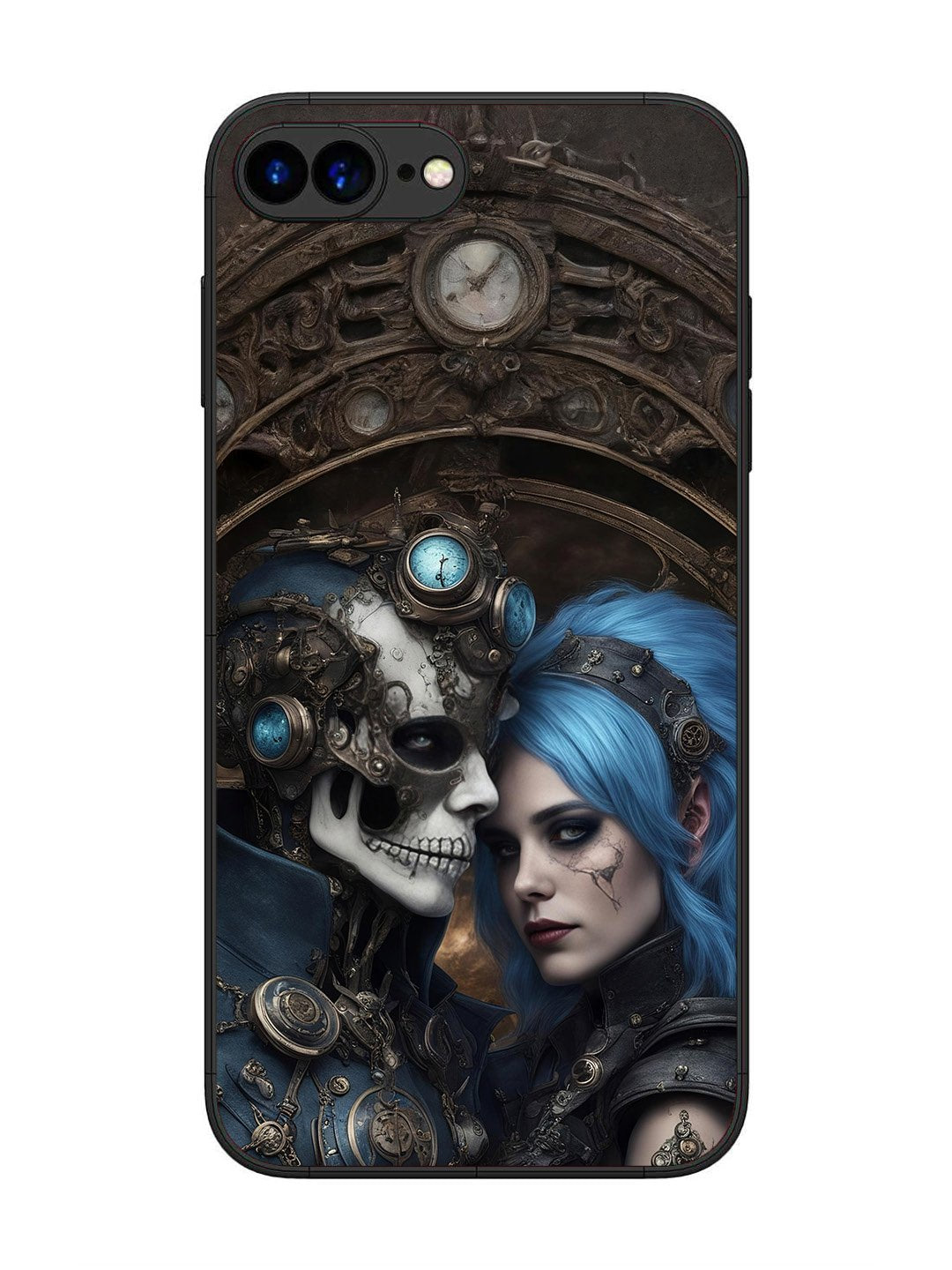 iPhone 8 Plus Skeleton & Devil Girl