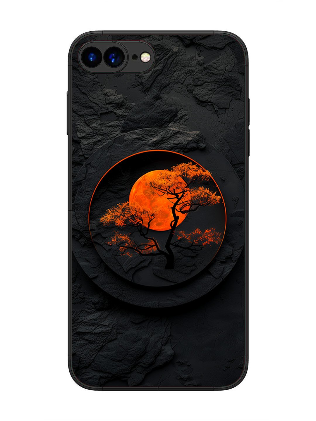 iPhone 8 Plus Dark knight Red Moon