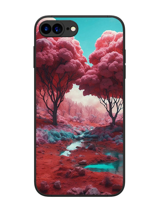 iPhone 7 Plus Pink Forest