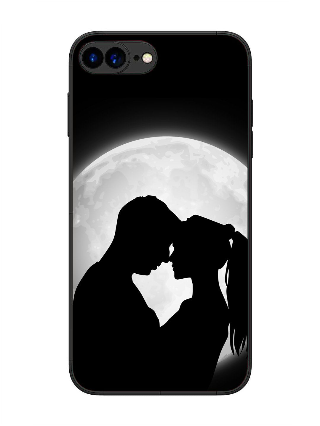 iPhone 8 Plus Couple on Moon