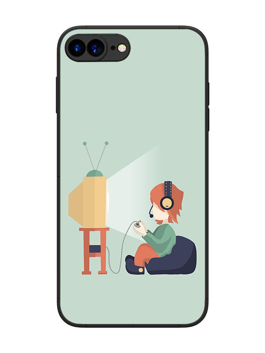 iPhone 8 Plus Kid Playing Game
